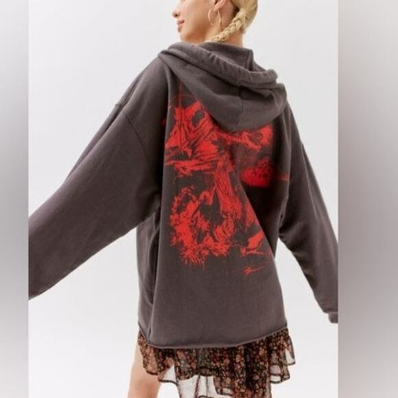 Urban Outfitters Tops - Urban Outfitters UO Hugh inner peace oversized hoodie sweatshirt 100% cotton